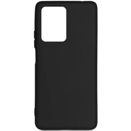 Силиконовый чехол для Xiaomi Redmi Note 11T Pro+ TPU 1мм Черный матовый