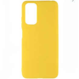 Силиконовый чехол для Xiaomi Redmi Note 11 Pro Soft Matte Желтый