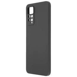 Силиконовый чехол для Xiaomi Redmi Note 11 Pro TPU 1мм с защитой камеры Черный