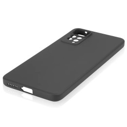 Силиконовый чехол для Xiaomi Redmi Note 11 Pro TPU 1мм с защитой камеры Черный