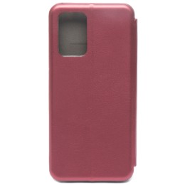 Чехол книжка для Xiaomi Redmi Note 12 4G Book Cover Бордовый
