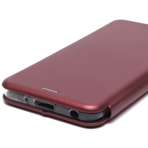 Чехол книжка для Xiaomi Redmi Note 12 4G Book Cover Бордовый