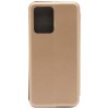Чехол книжка для Xiaomi Redmi Note 12 4G Book Cover Золотой