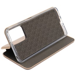 Чехол книжка для Xiaomi Redmi Note 12 4G Book Cover Золотой
