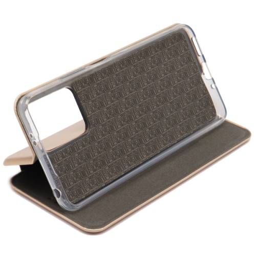 Чехол книжка для Xiaomi Redmi Note 12 4G Book Cover Золотой