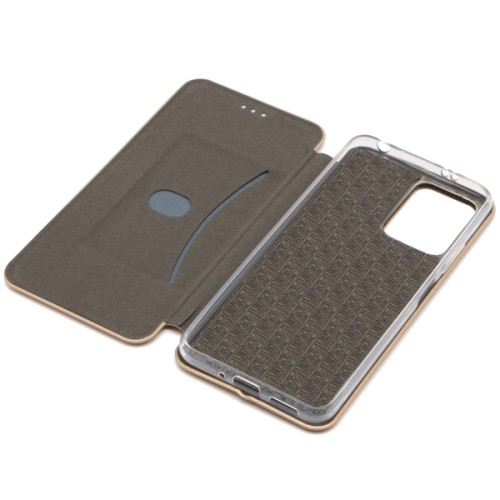 Чехол книжка для Xiaomi Redmi Note 12 4G Book Cover Золотой