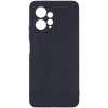 Силиконовый чехол для Xiaomi Redmi Note 12 4G Soft Matte с микрофиброй Черный