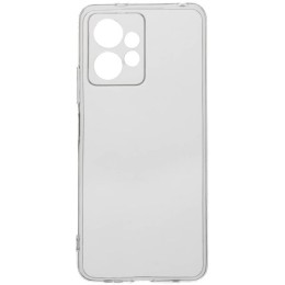 Силиконовый чехол для Xiaomi Redmi Note 12 4G TPU 1мм с защитой камеры Прозрачный