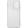 Силиконовый чехол для Xiaomi Redmi Note 12 4G TPU 1мм с защитой камеры Прозрачный
