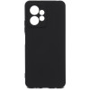 Силиконовый чехол для Xiaomi Redmi Note 12 4G TPU 1мм с защитой камеры Черный