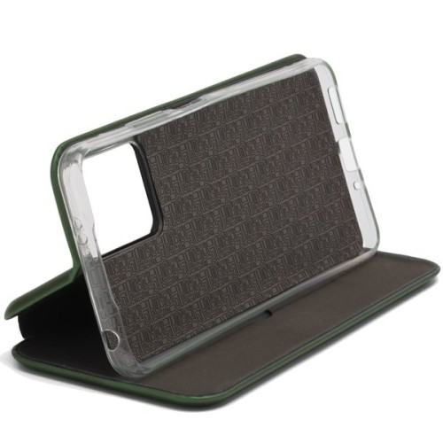 Чехол книжка для Xiaomi Redmi Note 12 4G Fashion Case Зеленый