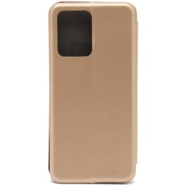 Чехол книжка для Xiaomi Redmi Note 12 4G Fashion Case Золотой