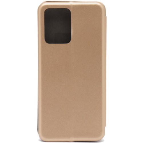 Чехол книжка для Xiaomi Redmi Note 12 4G Fashion Case Золотой