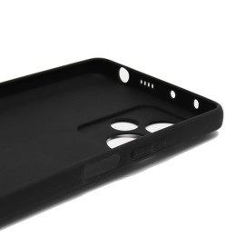 Силиконовый чехол для Xiaomi Redmi Note 12 5G TPU 1мм с защитой камеры Черный