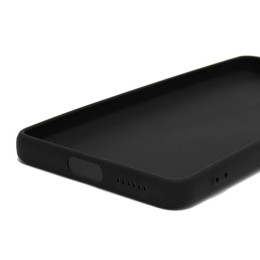 Силиконовый чехол для Xiaomi Redmi Note 12 5G TPU 1мм с защитой камеры Черный