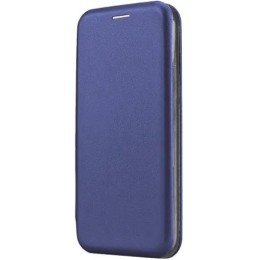 Чехол-книжка для Xiaomi Redmi Note 12 5G Fashion Case на магнитах с визитницей Синий