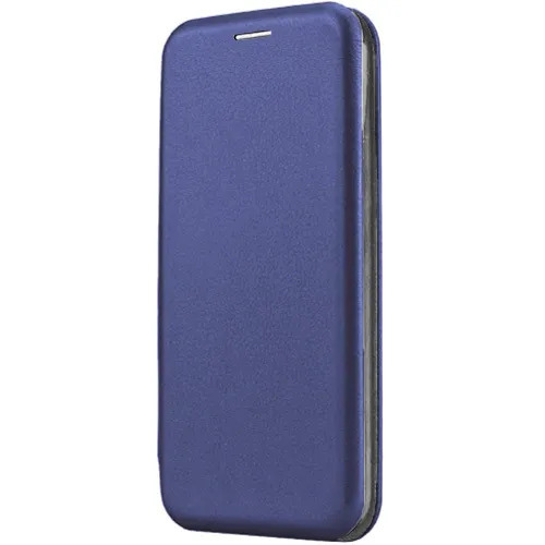 Чехол-книжка для Xiaomi Redmi Note 12 5G Fashion Case на магнитах с визитницей Синий