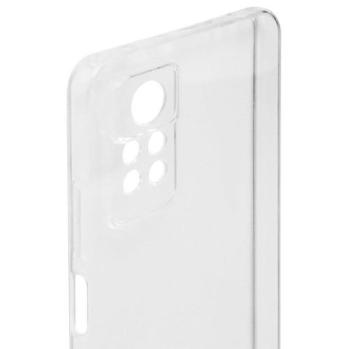 Силиконовый чехол для Xiaomi Redmi Note 12 Pro 4G TPU 1мм с защитой камеры Прозрачный глянцевый