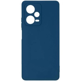 Силиконовый чехол для Xiaomi Redmi Note 12 Pro 5G Soft Matte с микрофиброй Синий