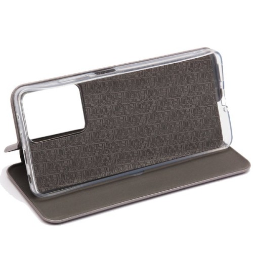Чехол книжка для Xiaomi Redmi Note 12 Pro 5G Fashion Case Серый