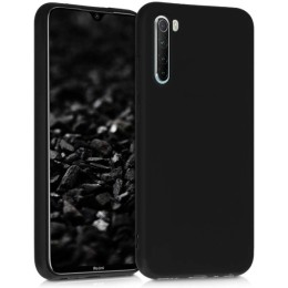 Силиконовый чехол для Xiaomi Redmi Note 8 TPU 1мм Черный матовый
