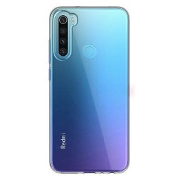 Силиконовый чехол для Xiaomi Redmi Note 8 TPU 1.5мм Прозрачный глянцевый