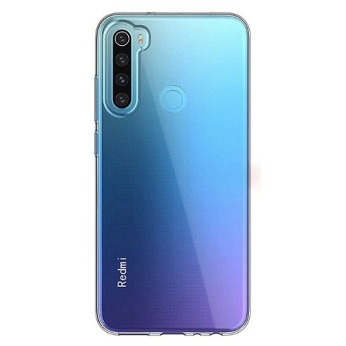 Силиконовый чехол для Xiaomi Redmi Note 8 TPU 1.5мм Прозрачный глянцевый