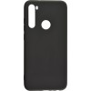 Силиконовый чехол для Xiaomi Redmi Note 8 Red Line Ultimate Черный