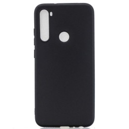Силиконовый чехол для Xiaomi Redmi Note 8T TPU 1мм Черный матовый