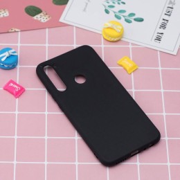 Силиконовый чехол для Xiaomi Redmi Note 8T TPU 1мм Черный матовый