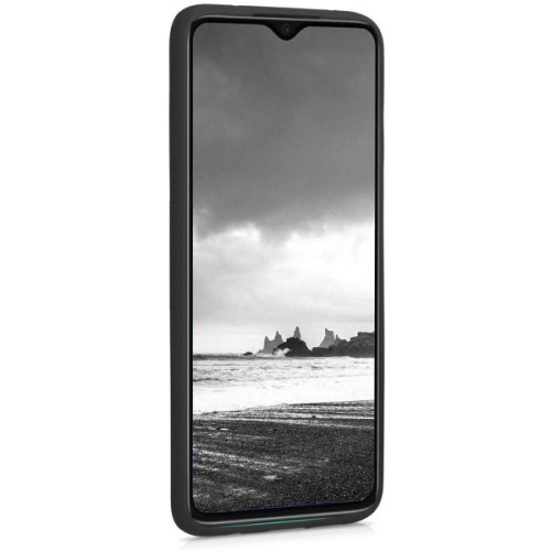 Силиконовый чехол для Xiaomi Redmi Note 8 Pro TPU 1мм Черный матовый