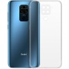 Силиконовый чехол для Xiaomi Redmi Note 9 TPU mp 1мм с защитой камеры Прозрачный глянцевый