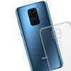 Силиконовый чехол для Xiaomi Redmi Note 9 TPU mp 1мм с защитой камеры Прозрачный глянцевый