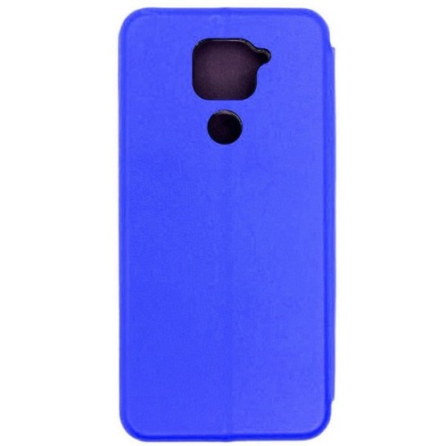 Чехол книжка для Xiaomi Redmi Note 9 Book Cover Синий