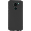 Силиконовый чехол для Xiaomi Redmi Note 9 Red Line Ultimate Черный