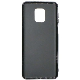 Силиконовый чехол для Xiaomi Redmi Note 9 TPU 1мм Черный матовый