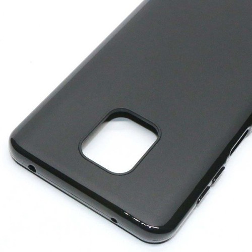 Силиконовый чехол для Xiaomi Redmi Note 9 TPU 1мм Черный матовый