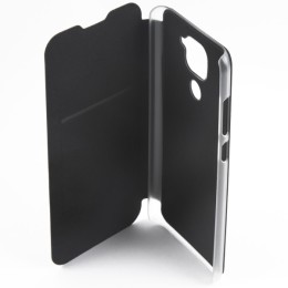 Чехол книжка для Xiaomi Redmi Note 9 Red Line Book Cover Черный