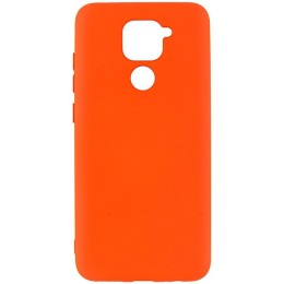 Силиконовый чехол для Xiaomi Redmi Note 9 Red Line Ultimate Оранжевый