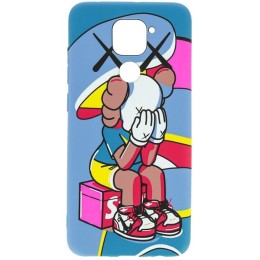 Силиконовый чехол для Xiaomi Redmi Note 9 Luxo J41