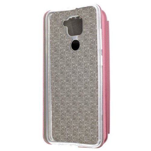 Чехол книжка для Xiaomi Redmi Note 9 Book Cover Бордовый