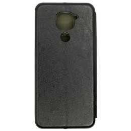 Чехол книжка для Xiaomi Redmi Note 9 Book Cover Черный