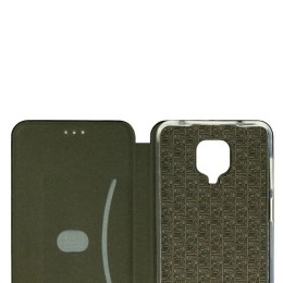 Чехол книжка для Xiaomi Redmi Note 9S Book Cover Черный
