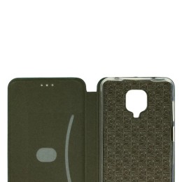 Чехол книжка для Xiaomi Redmi Note 9S Book Cover Изумрудный