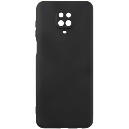 Силиконовый чехол для Xiaomi Redmi Note 9S Red Line Ultimate Plus Черный