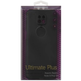 Силиконовый чехол для Xiaomi Redmi Note 9S Red Line Ultimate Plus Черный