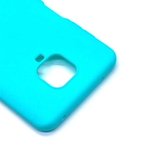 Силиконовый чехол для Xiaomi Redmi Note 9S Red Line Ultimate Голубой