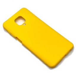 Силиконовый чехол для Xiaomi Redmi Note 9S Red Line Ultimate Желтый