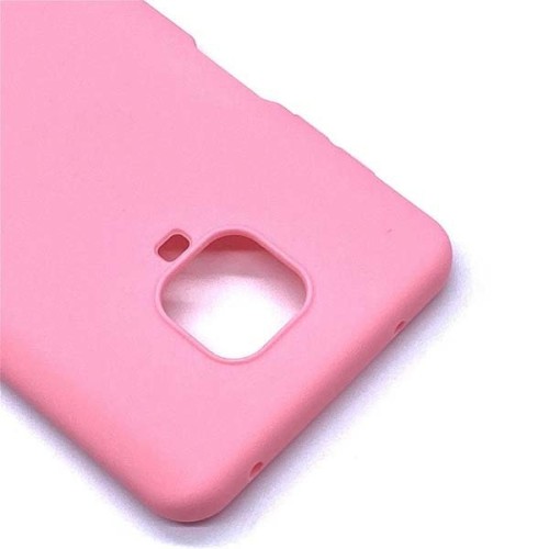 Силиконовый чехол для Xiaomi Redmi Note 9S Red Line Ultimate Розовый