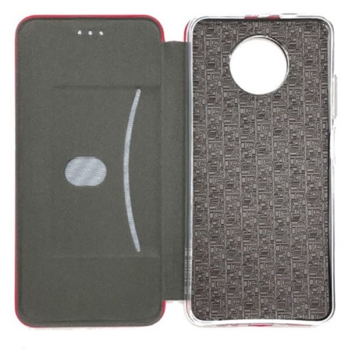 Чехол книжка для Xiaomi Redmi Note 9T Fashion Case Красный
